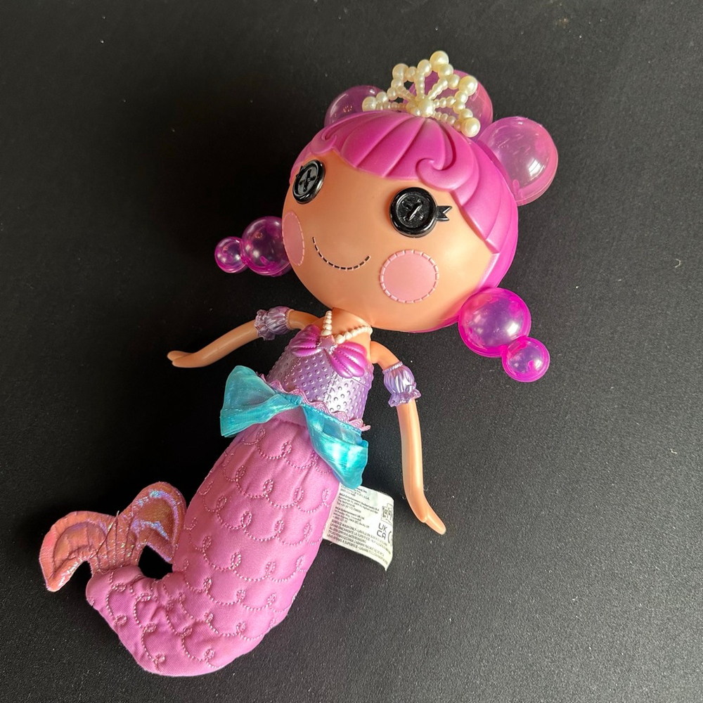 Lalaloopsy Pink Purple Mermaid Bubble Doll - Picture 3 of 9